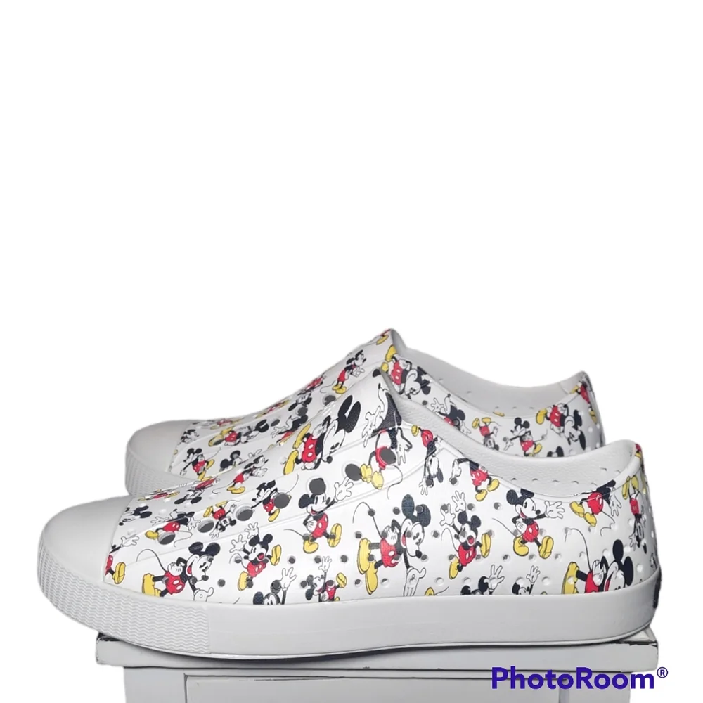 Disney X Native Mickey Mouse slip on shoes
